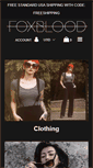 Mobile Screenshot of foxblood.com